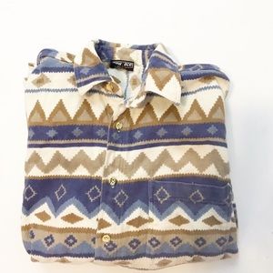 New Face button down top size M